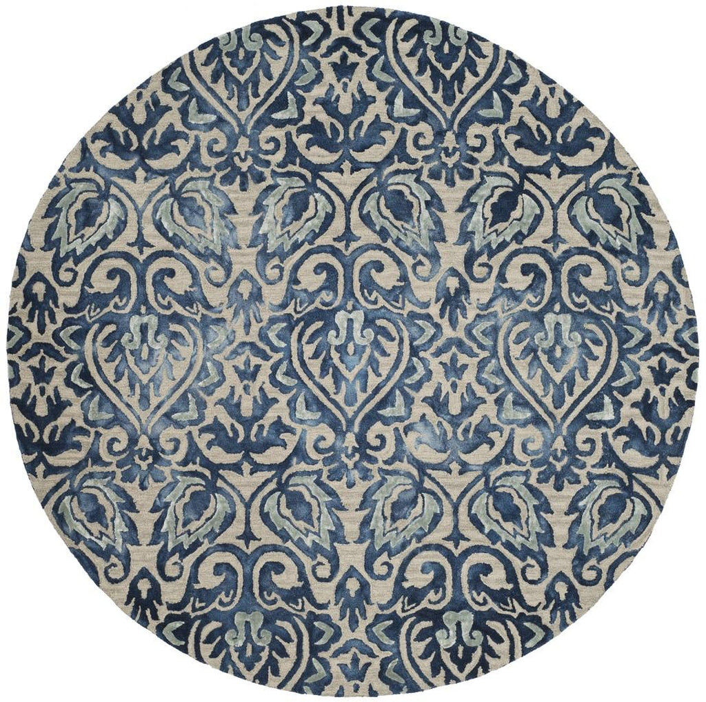 safavieh clearance dip dye ddy511k royal blue rug