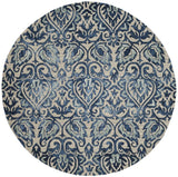 safavieh clearance dip dye ddy511k royal blue rug