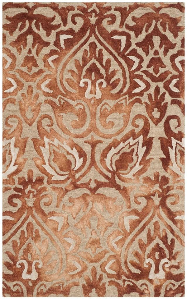 safavieh clearance dip dye ddy511q copper rug