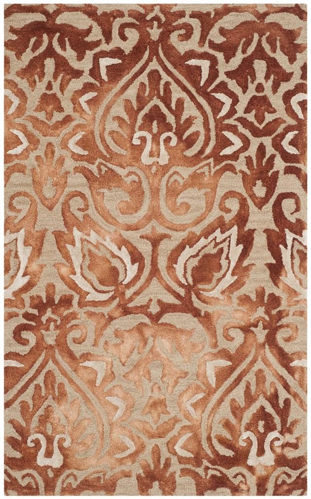 safavieh clearance dip dye ddy511q copper rug