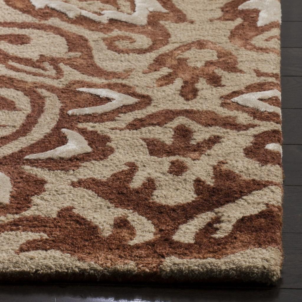 safavieh clearance dip dye ddy511q copper rug