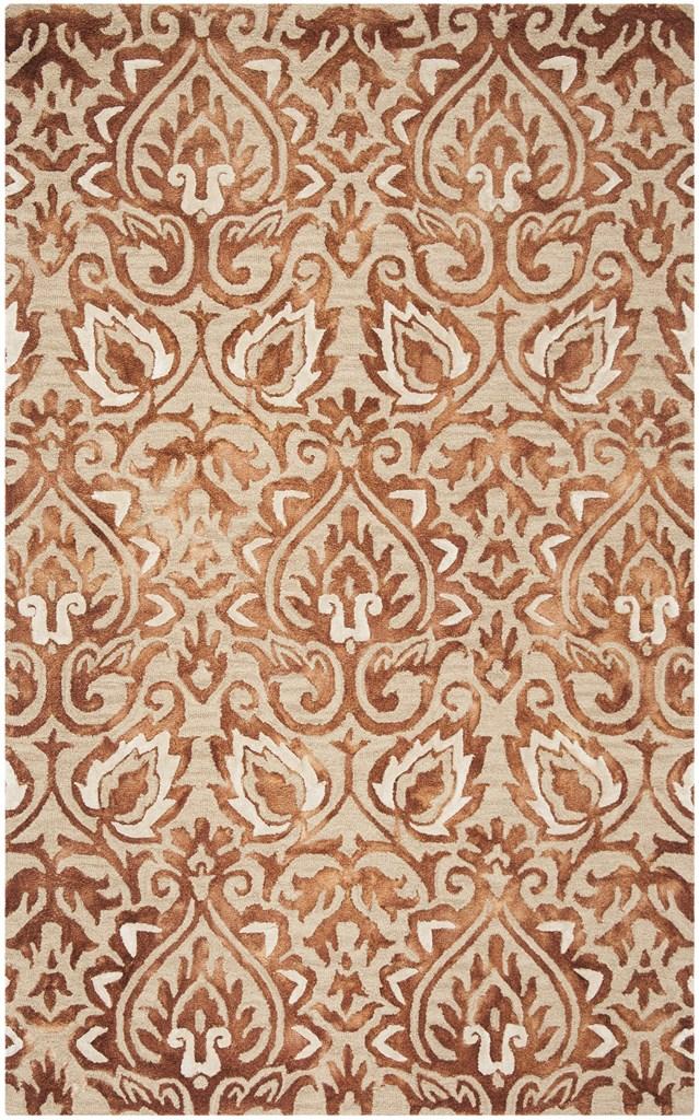 safavieh clearance dip dye ddy511q copper rug