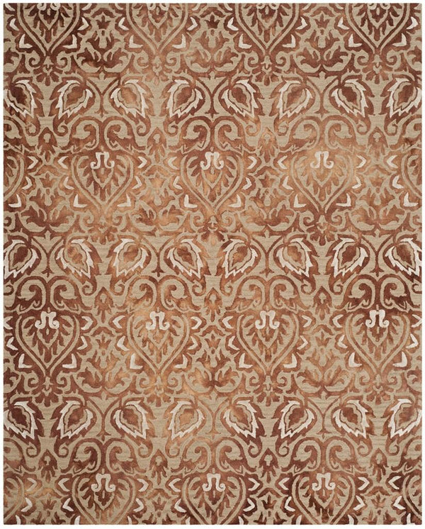 safavieh clearance dip dye ddy511q copper rug
