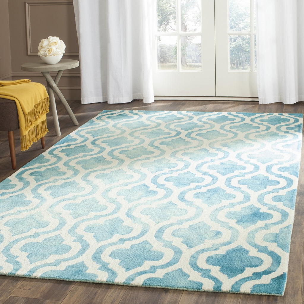 safavieh clearance dip dye ddy537d turquoise rug