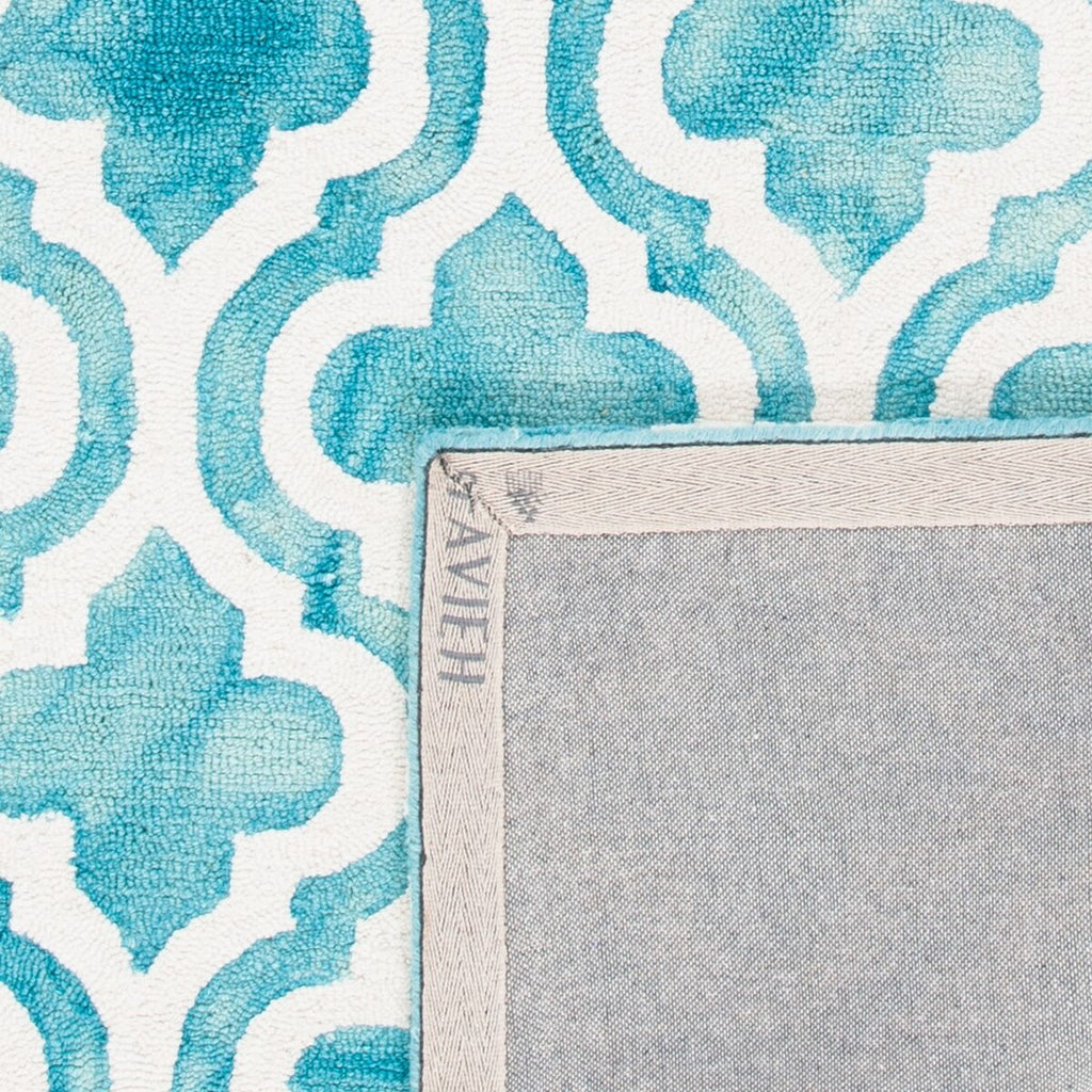 safavieh clearance dip dye ddy537d turquoise rug