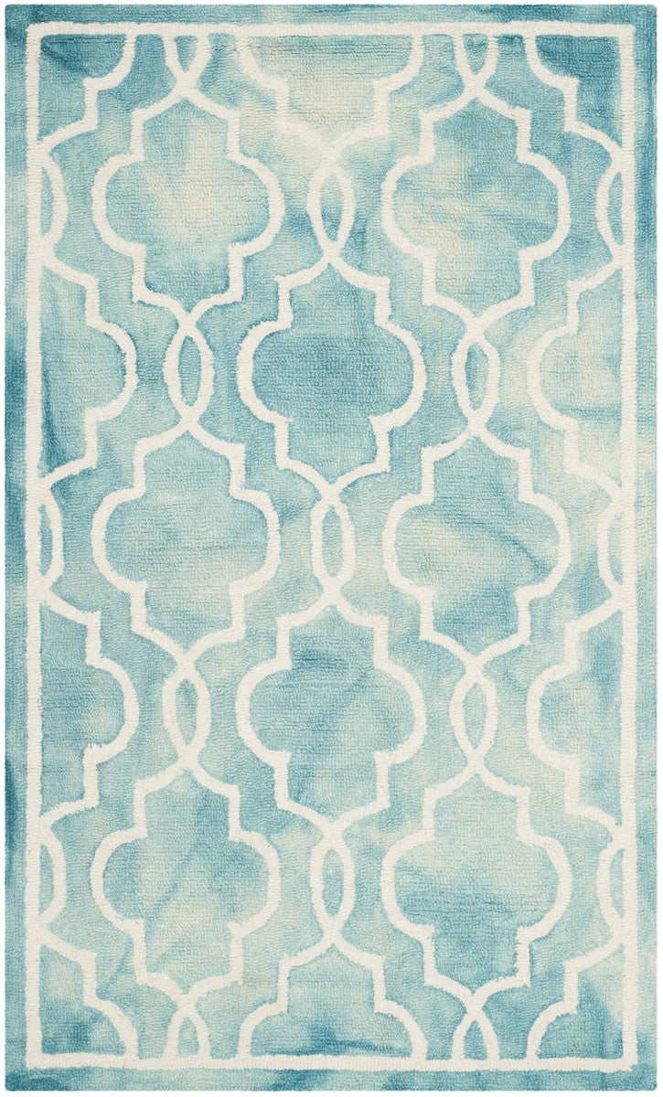 safavieh clearance dip dye ddy539d turquoise rug