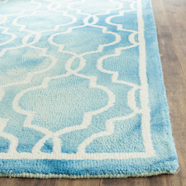 safavieh clearance dip dye ddy539d turquoise rug