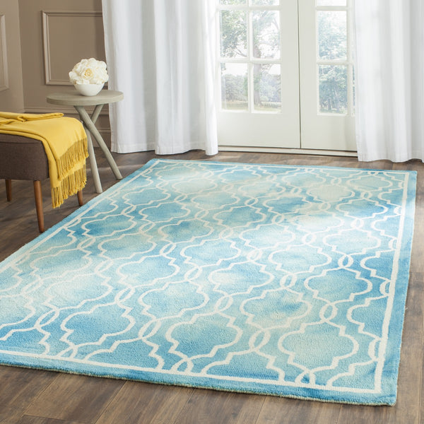 safavieh clearance dip dye ddy539d turquoise rug