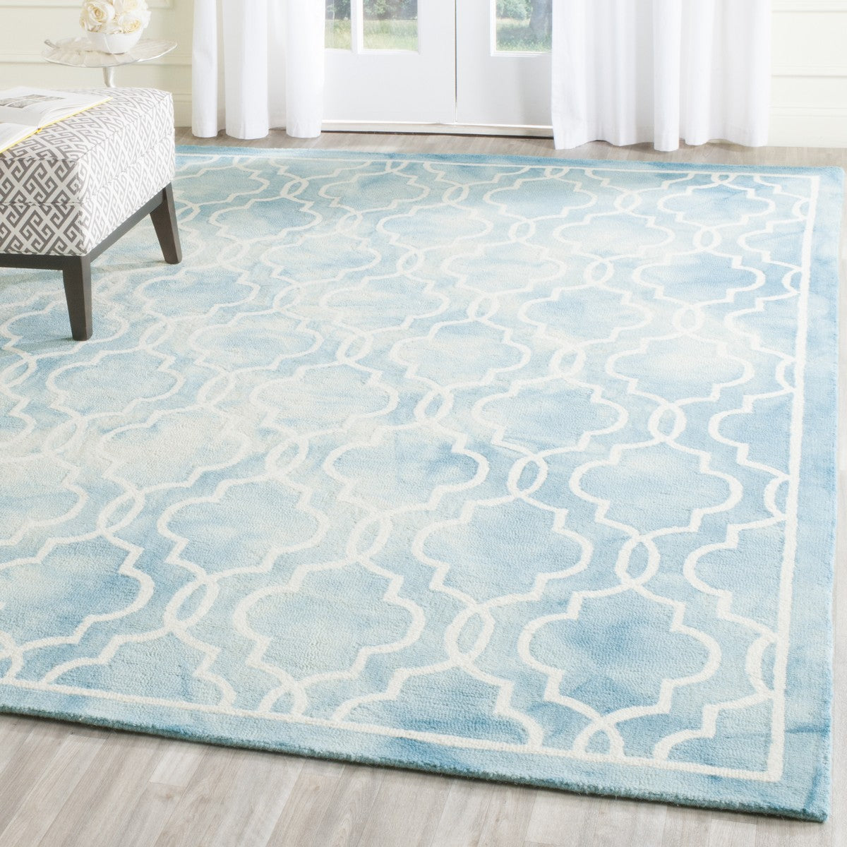 safavieh clearance dip dye ddy539d turquoise rug