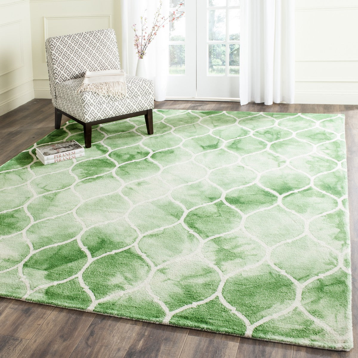 safavieh clearance dip dye ddy685q green rug