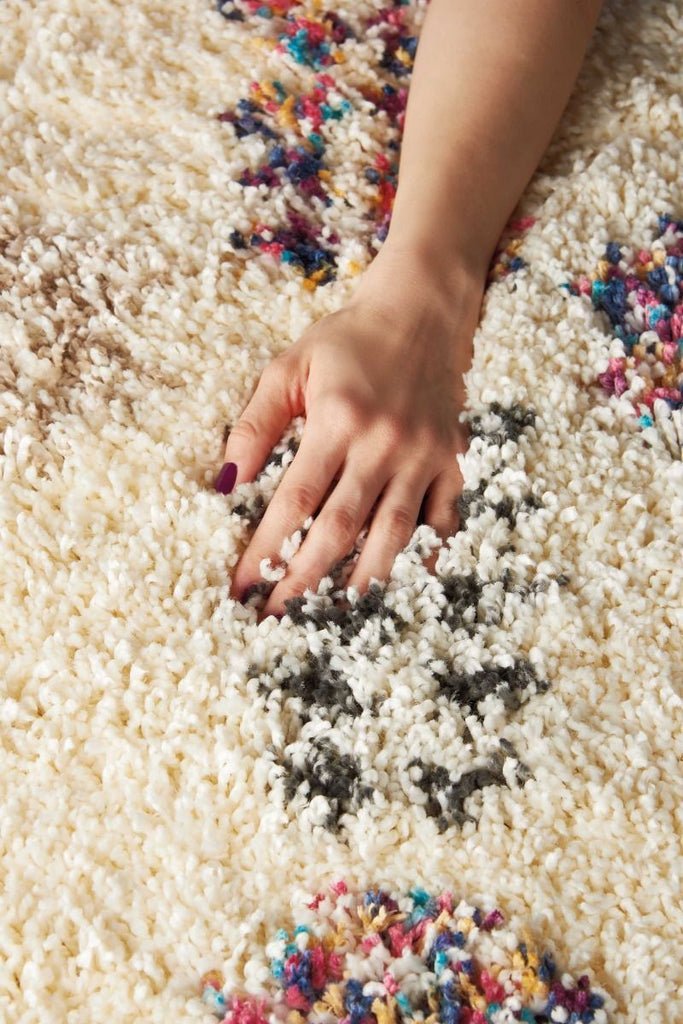 Nourison Clearance Denmark Shag DNK01 Ivory Rug