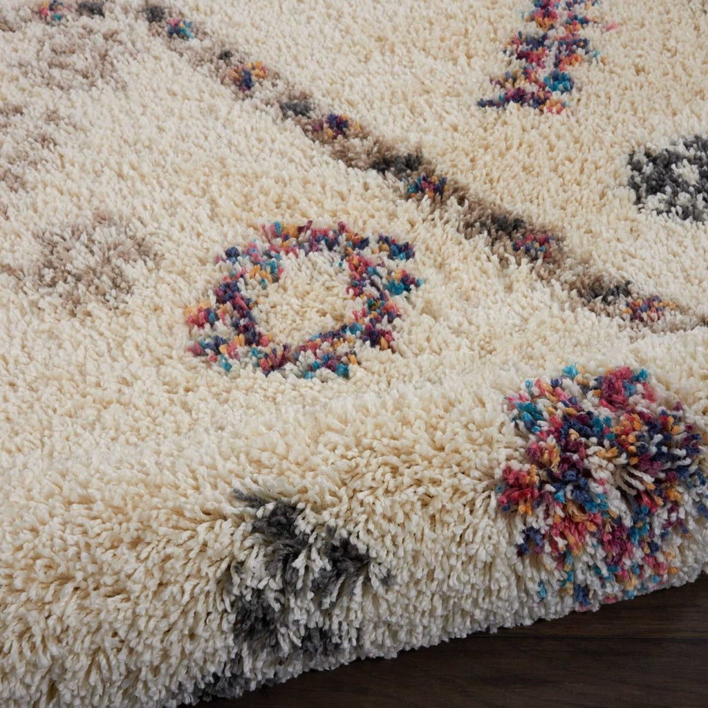 Nourison Clearance Denmark Shag DNK01 Ivory Rug