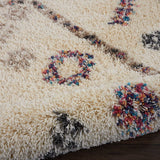 Nourison Clearance Denmark Shag DNK01 Ivory Rug