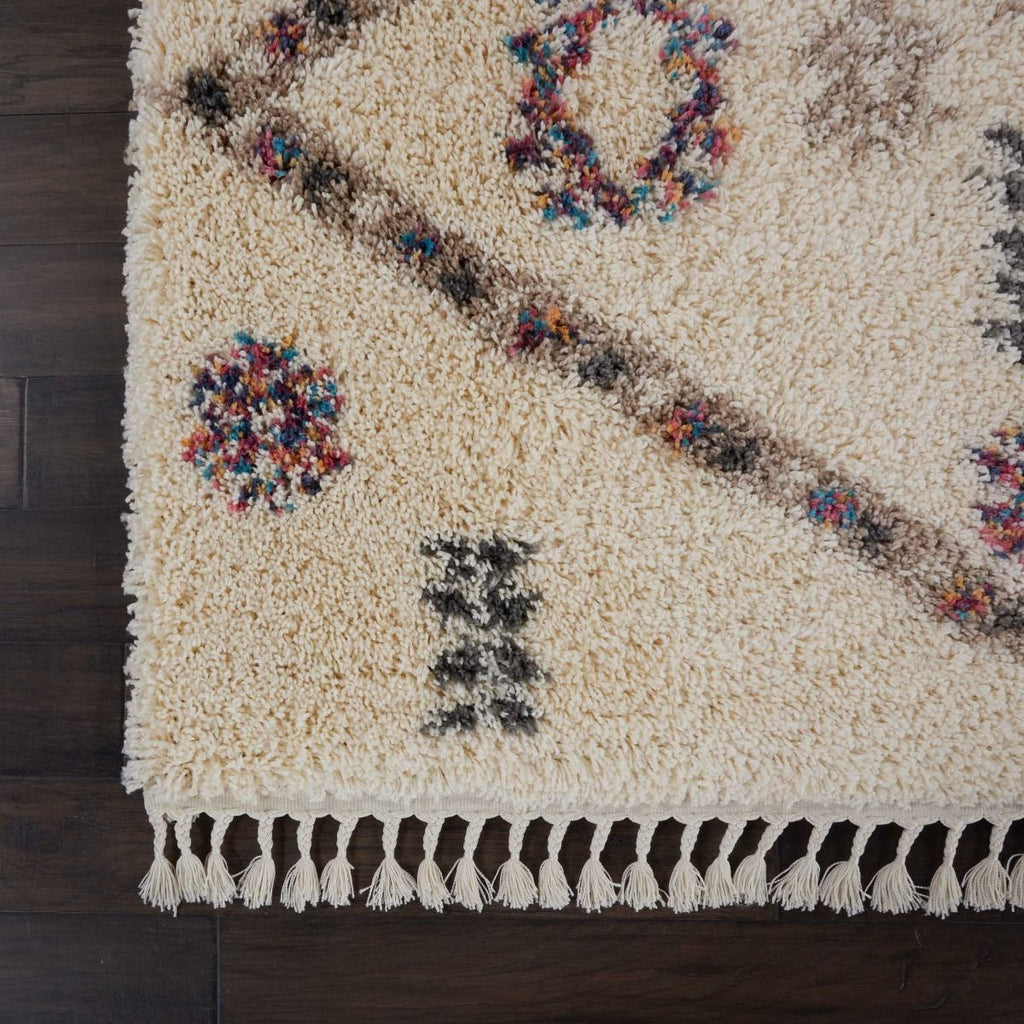 Nourison Clearance Denmark Shag DNK01 Ivory Rug