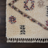 Nourison Clearance Denmark Shag DNK01 Ivory Rug