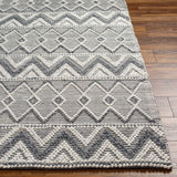 surya daffodil dff 2305 light grey rug