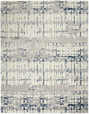 nourison twilight twi10 ivory navy rug