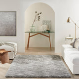 nourison dreamy shag drs03 grey rug