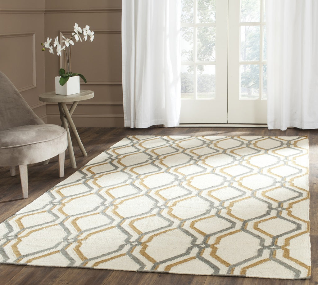 safavieh clearance dhurries dhu104a ivory rug