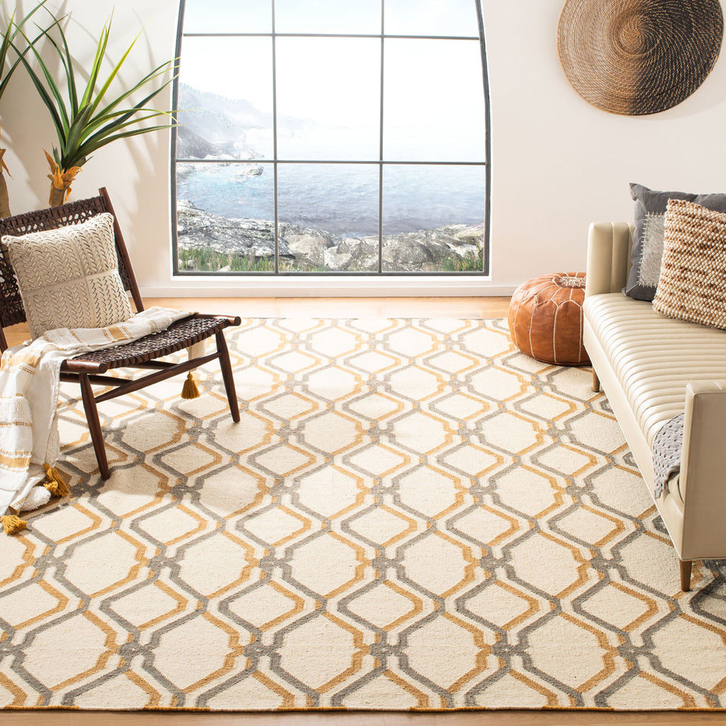 safavieh clearance dhurries dhu104a ivory rug