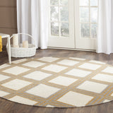 safavieh clearance dhurries dhu109a ivory rug