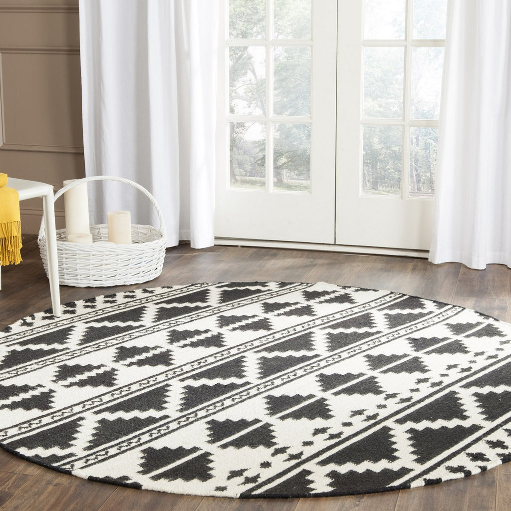safavieh clearance dhurries dhu110a black rug