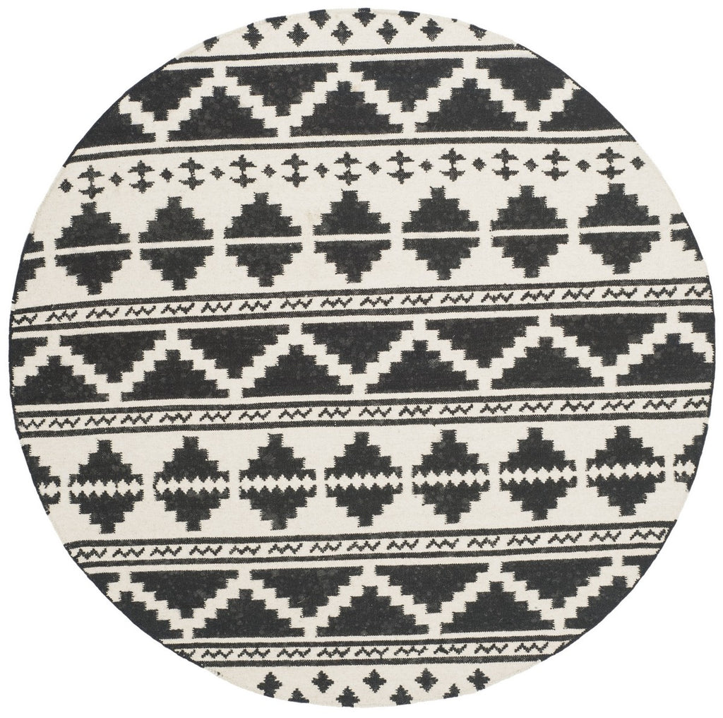 safavieh clearance dhurries dhu110a black rug