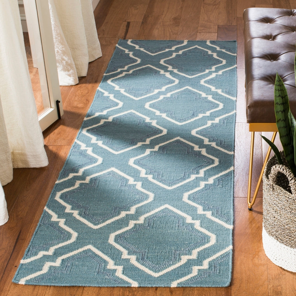 safavieh clearance dhurries dhu112a blue rug
