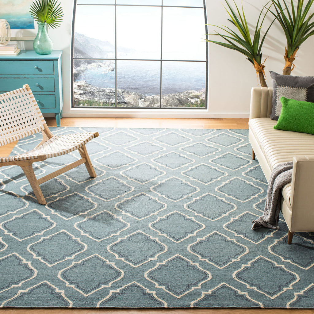safavieh clearance dhurries dhu112a blue rug