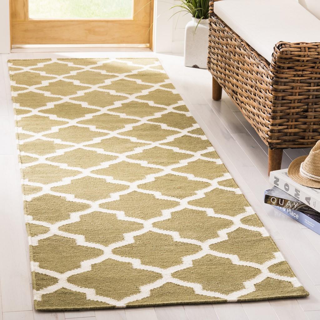 safavieh clearance dhurries dhu115a green rug