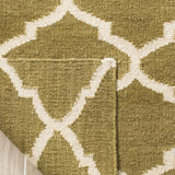 safavieh clearance dhurries dhu115a green rug