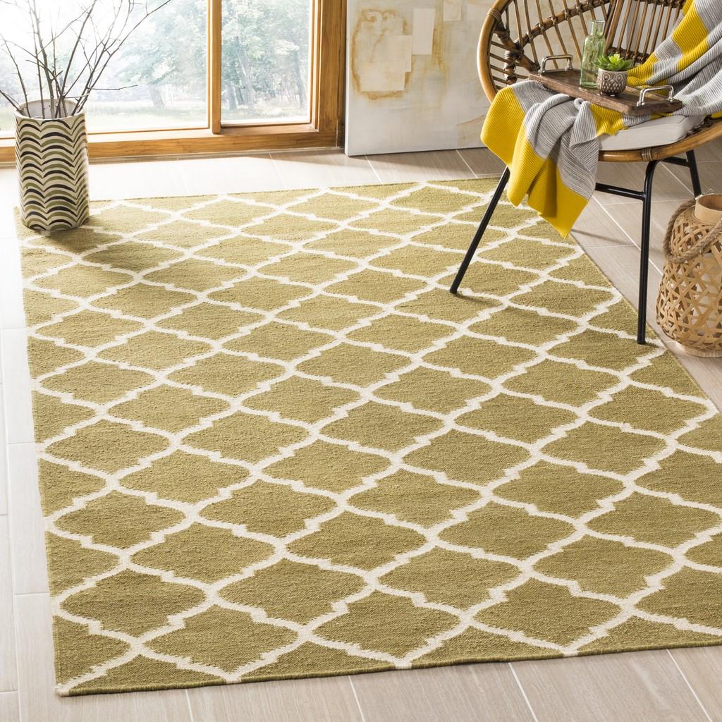 safavieh clearance dhurries dhu115a green rug