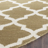 safavieh clearance dhurries dhu115a green rug
