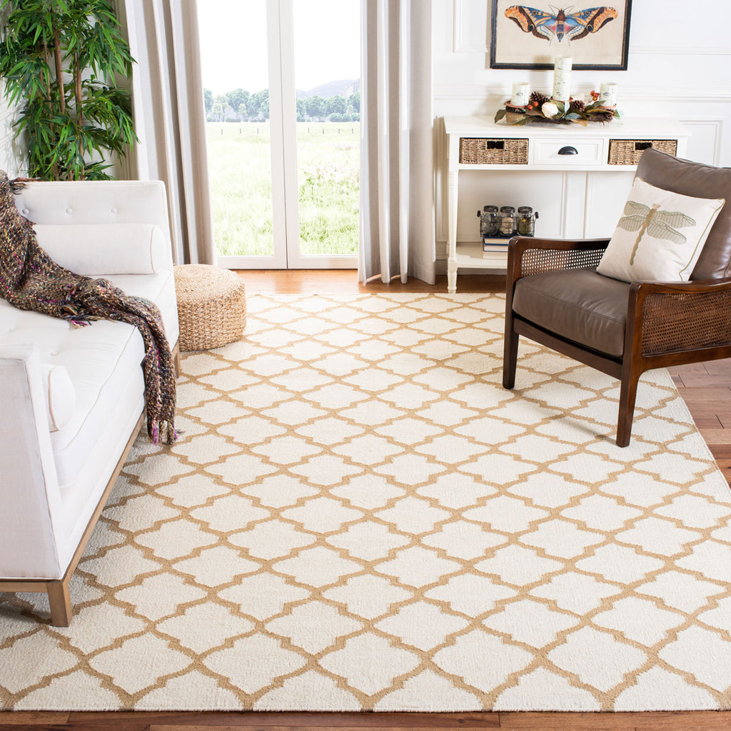 safavieh clearance dhurries dhu117a ivory rug