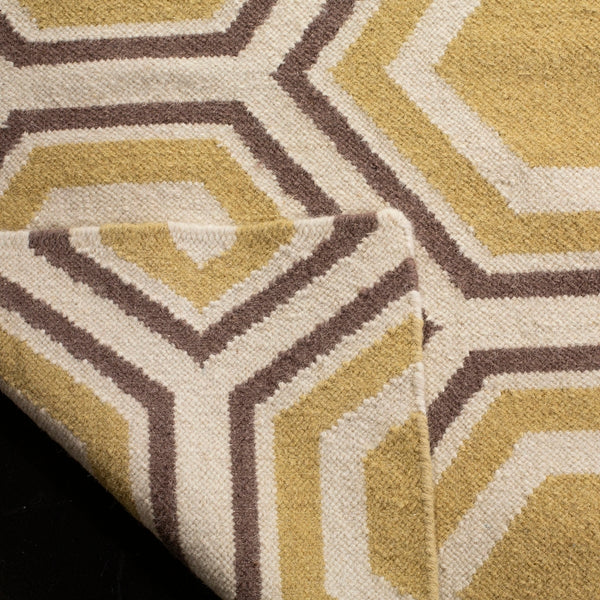 safavieh clearance dhurries dhu202a yellow rug