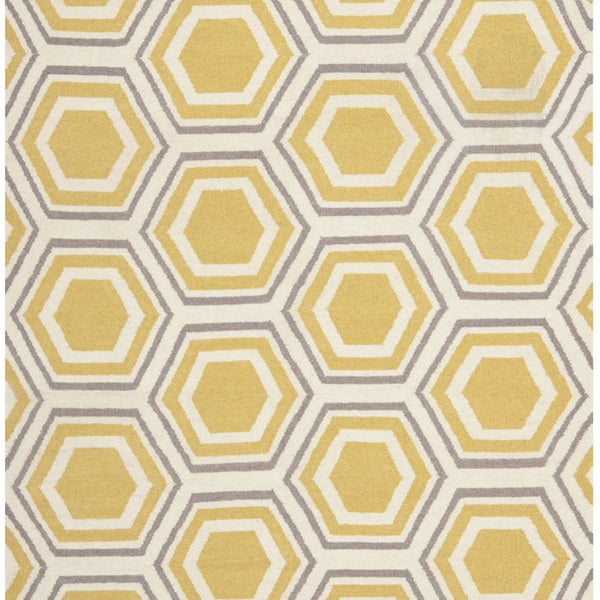 safavieh clearance dhurries dhu202a yellow rug