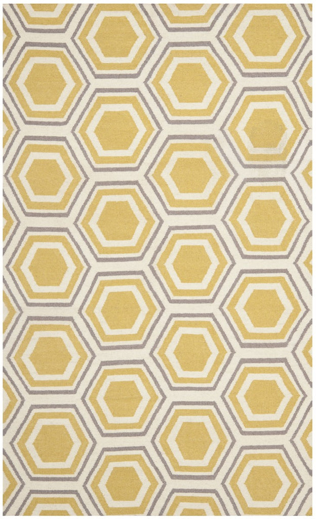 safavieh clearance dhurries dhu202a yellow rug