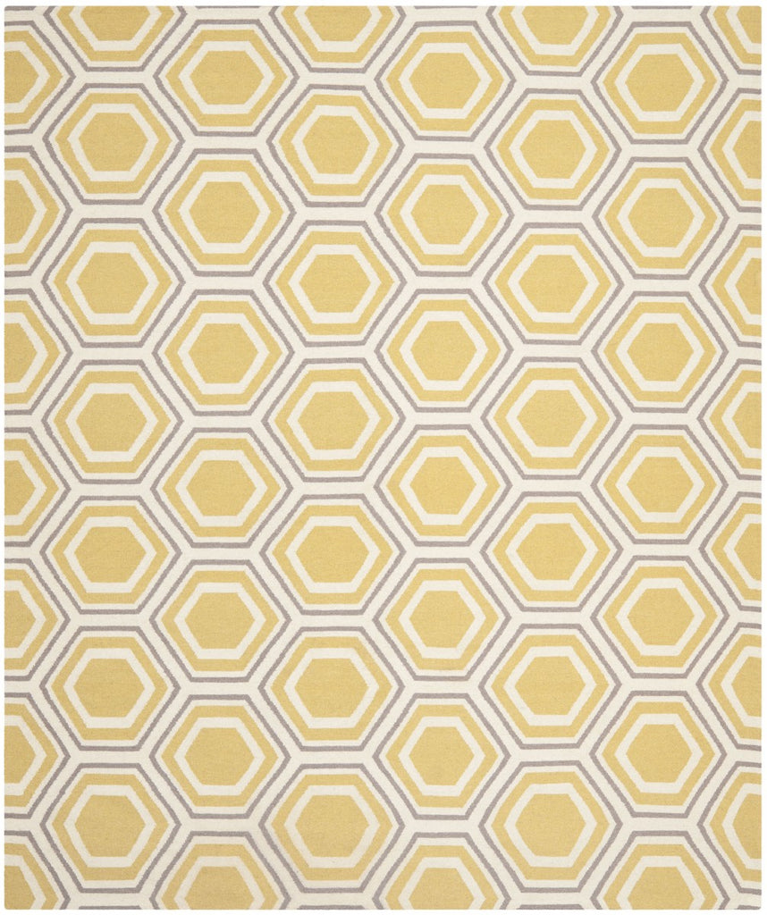 safavieh clearance dhurries dhu202a yellow rug