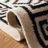 safavieh clearance dhurries dhu411a black rug