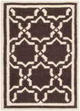 safavieh clearance dhurries dhu545a brown rug
