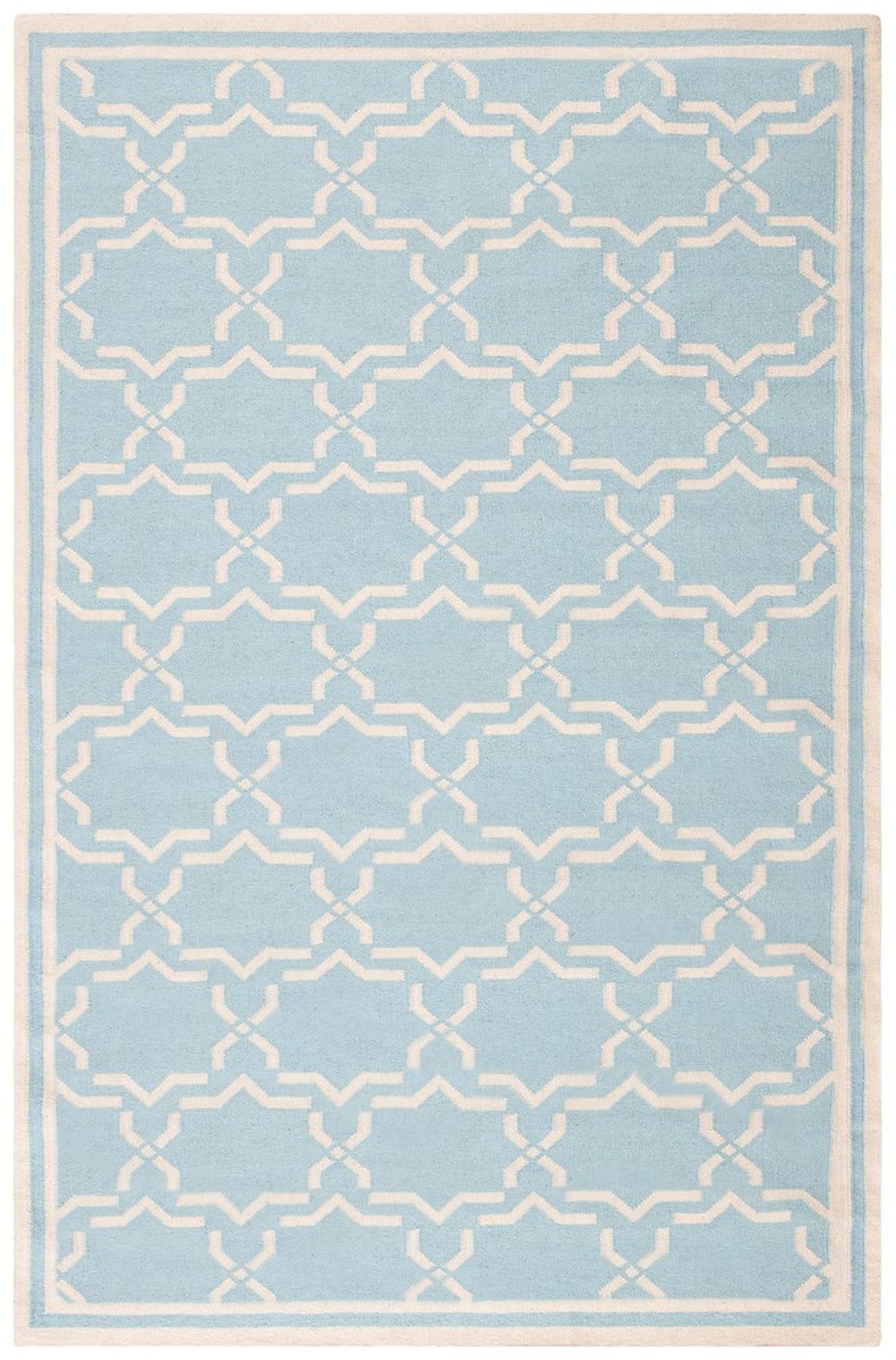 safavieh clearance dhurries dhu545b light blue rug