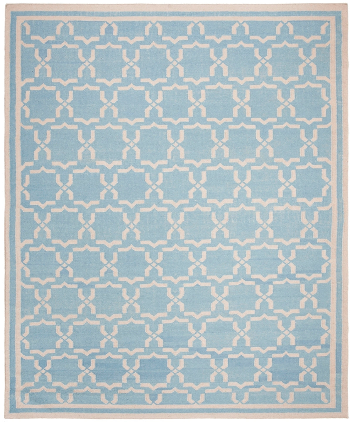 safavieh clearance dhurries dhu545b light blue rug