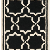 safavieh clearance dhurries dhu545l black rug