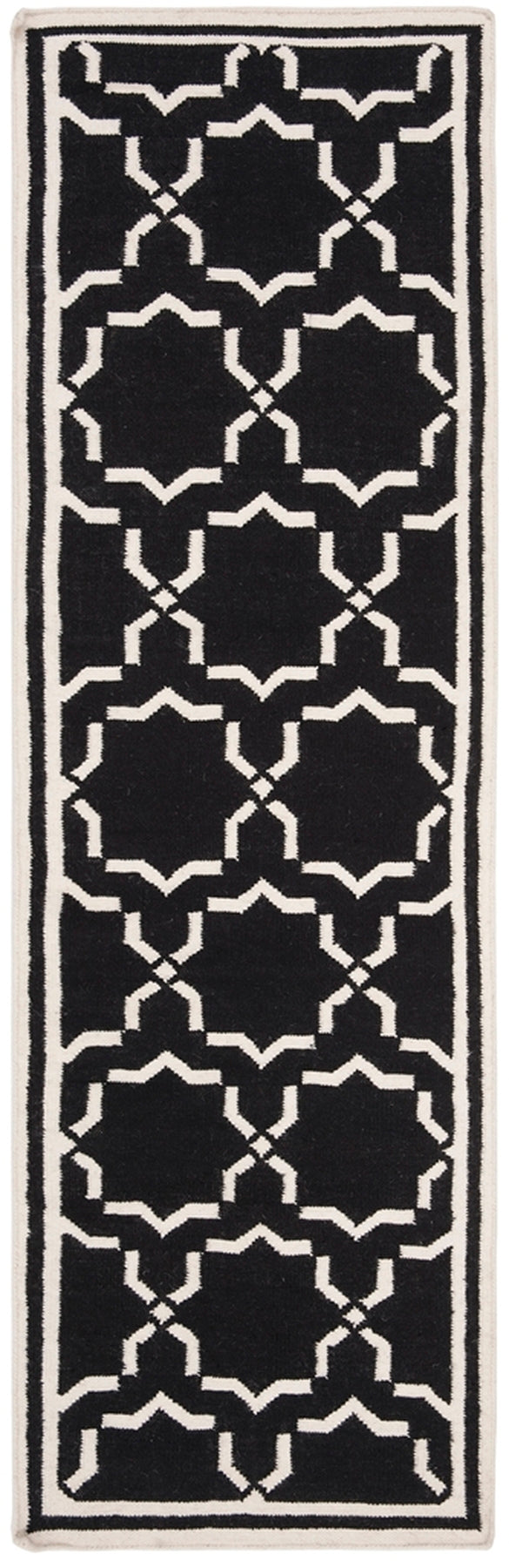 safavieh clearance dhurries dhu545l black rug