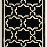 safavieh clearance dhurries dhu545l black rug