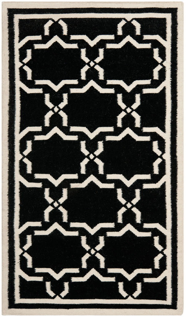 safavieh clearance dhurries dhu545l black rug