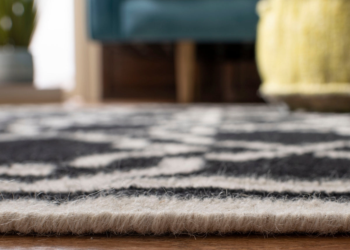 safavieh clearance dhurries dhu545l black rug