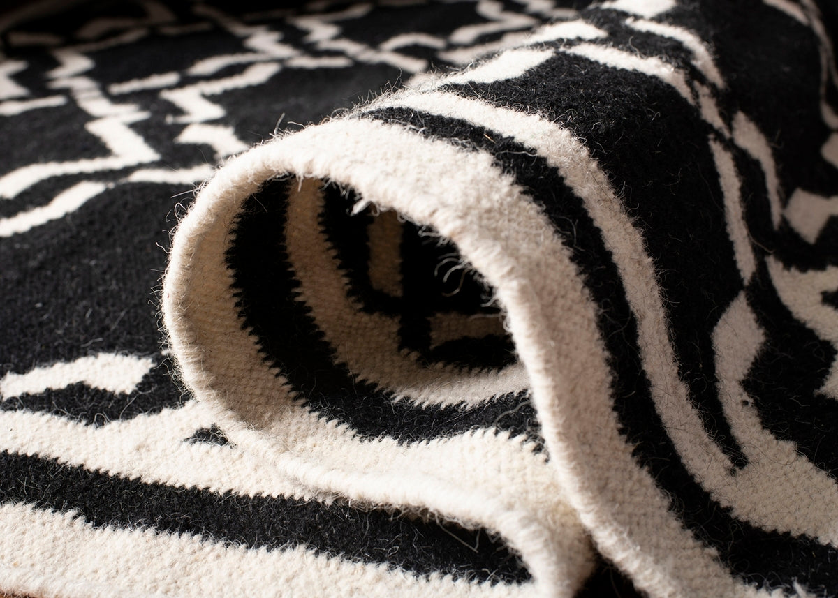 safavieh clearance dhurries dhu545l black rug