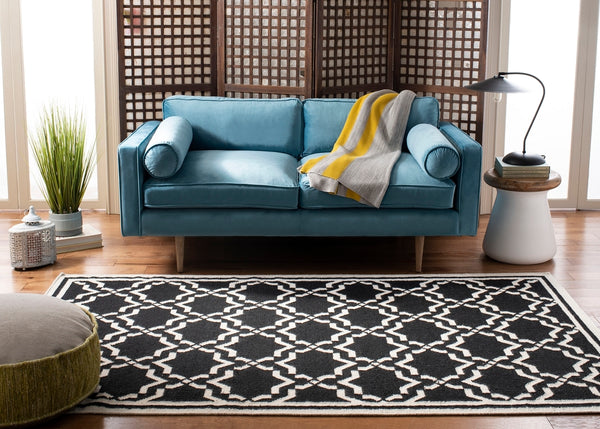safavieh clearance dhurries dhu545l black rug