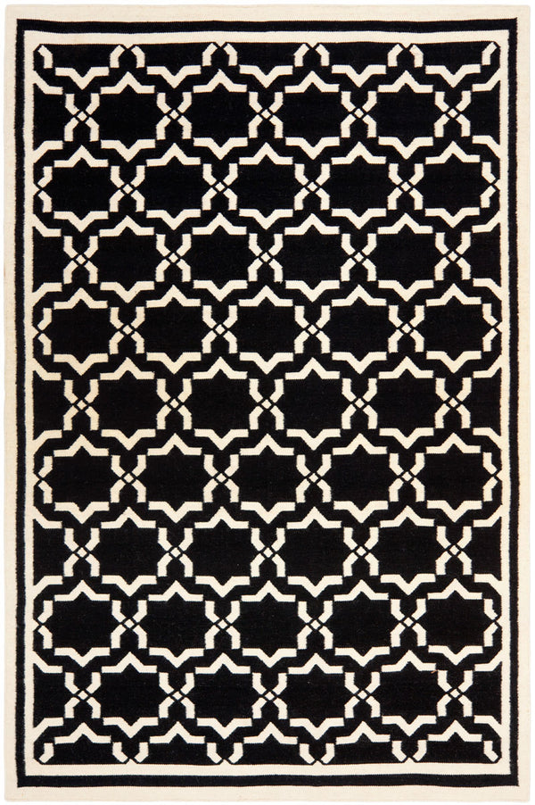 safavieh clearance dhurries dhu545l black rug